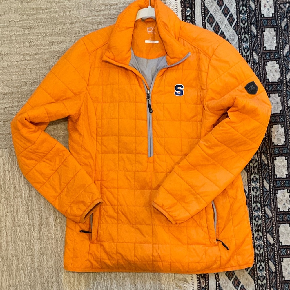 Syracuse University Orange Puffer Jacket by Cutter & Buck